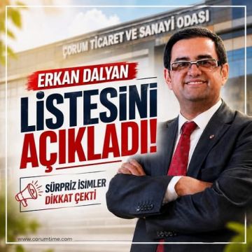 TSO Başkan Adayı Erkan Dalyan listesini açıkladı