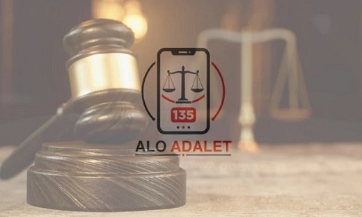 'Alo adalet 135' hattı açılıyor