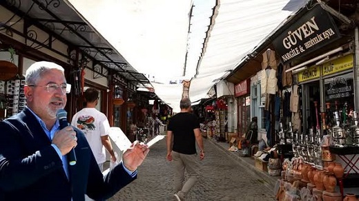 Başkan Aşgın, 'Arasta ve Kale' için tarih verdi