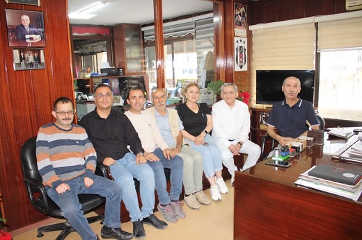 Gazeteciler Cemiyeti'nden 42.yıl kutlama ziyareti