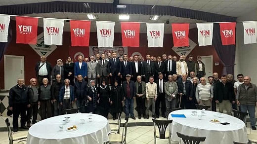 YENİ Parti’de ilçe kongreleri sürüyor
