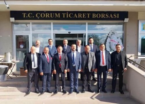 Çorum Ticaret Borsası'nda 'Yılmaz Kaya' dönemi