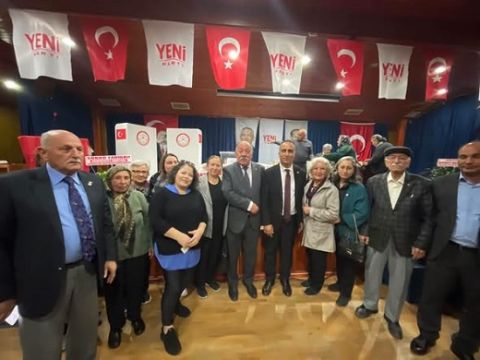 Yeni Parti'de kurucu başkanlar güven tazeledi
