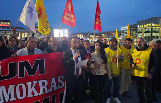Çorum"da Halk Tv'ye kayyum atanmasına tepki
