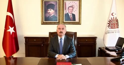 Vali Çalgan'dan 29 Ekim mesajı